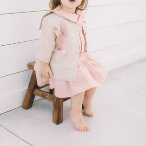 little Gooddall Eleanor dress in blush pink 4-6T